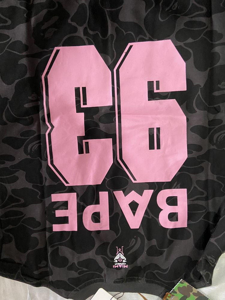 T shirt Bape x Inter Miami