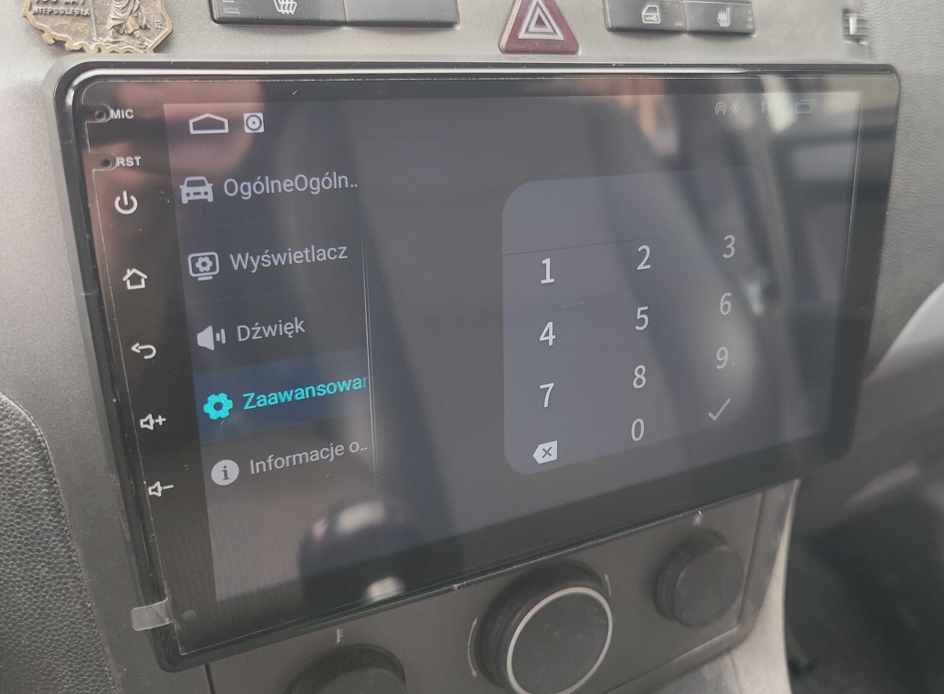 Radio android 9" Zafira B Astra H
