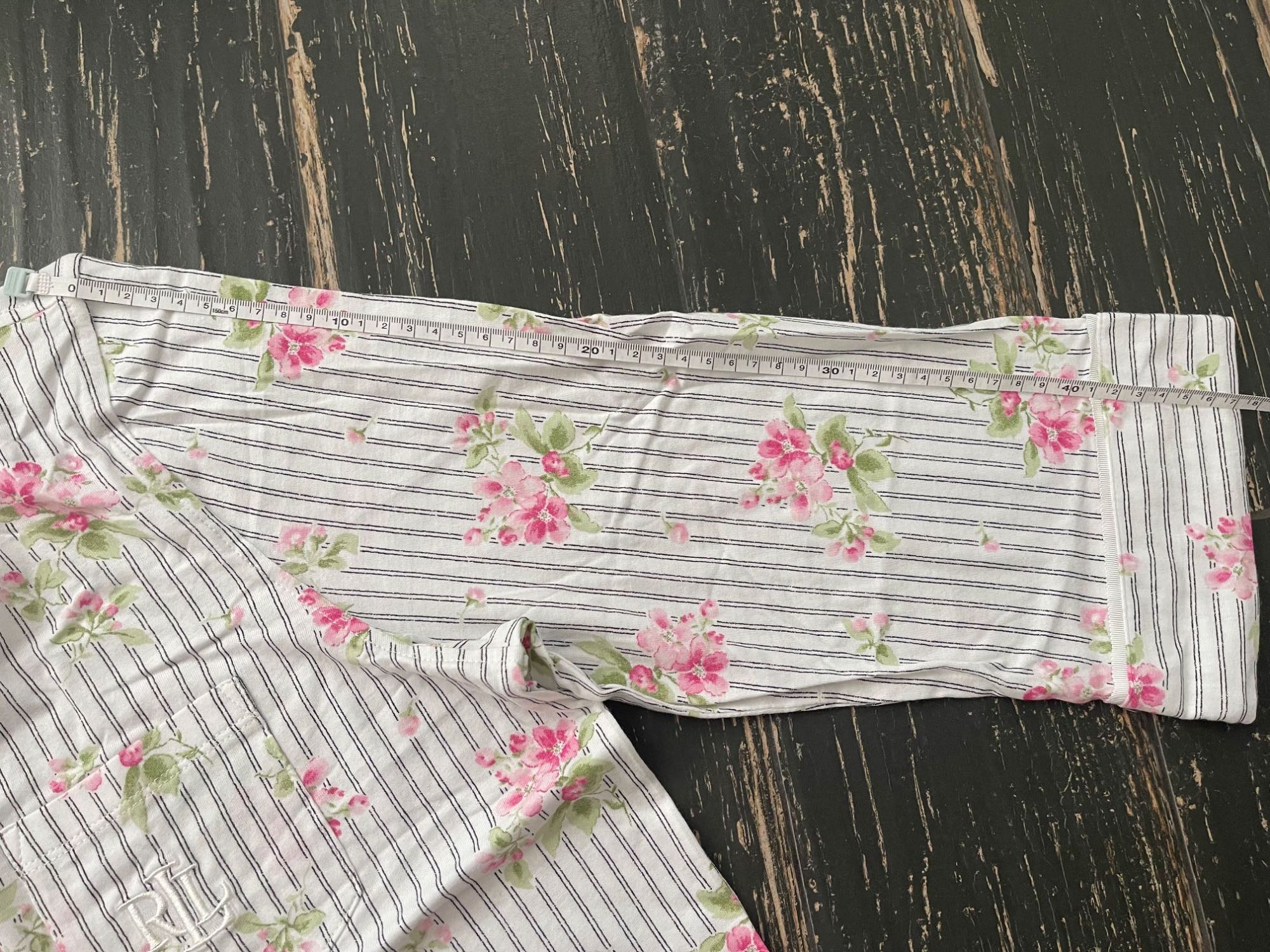 Ralph Lauren 3/4 Notch Collar Long PJ Set. Пижама коттон трикотаж р L