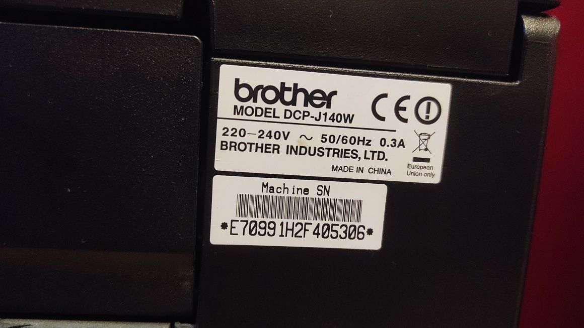 Brother DCP-J 140W wifi NA CZĘŚCI