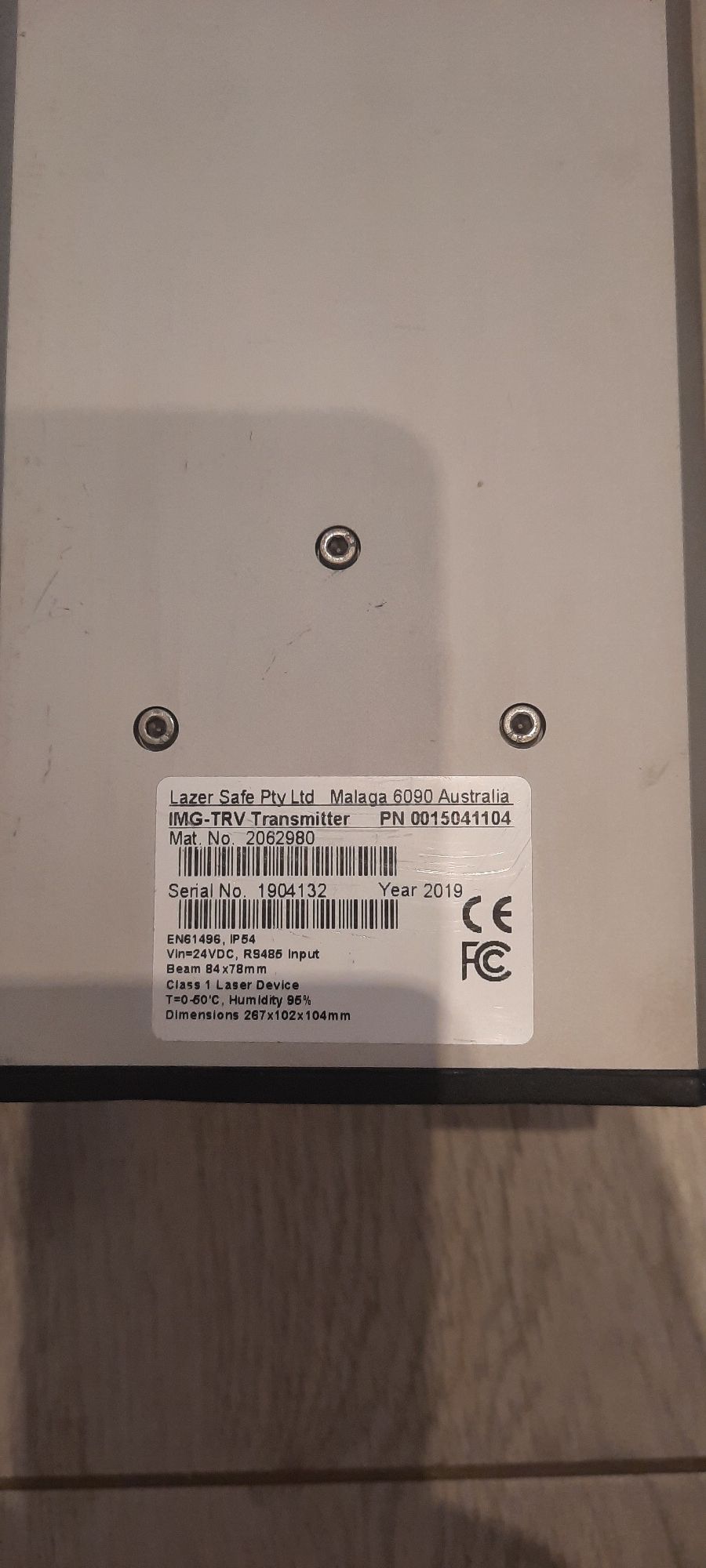 Lazer  Safe IMG-TRV Transmitter