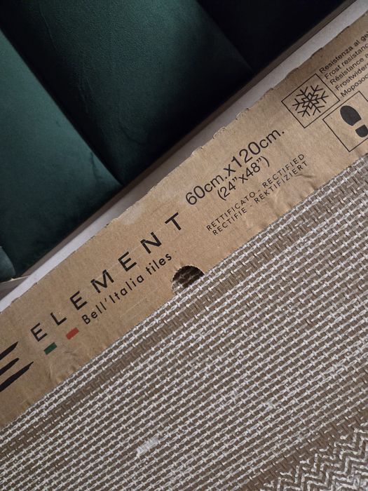 Gres porcelanowy płytka podłogowa 60x120cm 6 sztuk