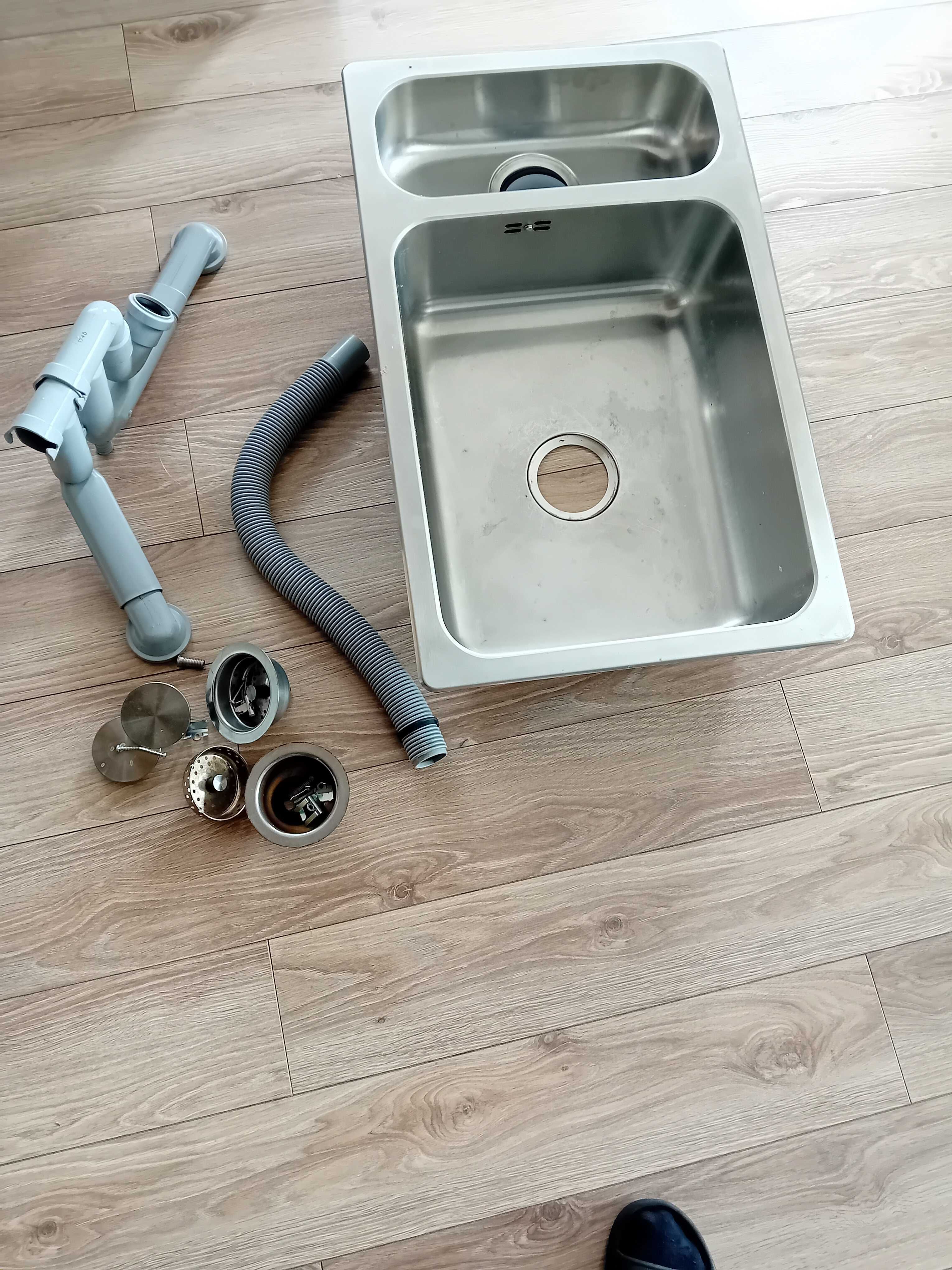 Sprzedam zlew 1,5 komorowy ikea