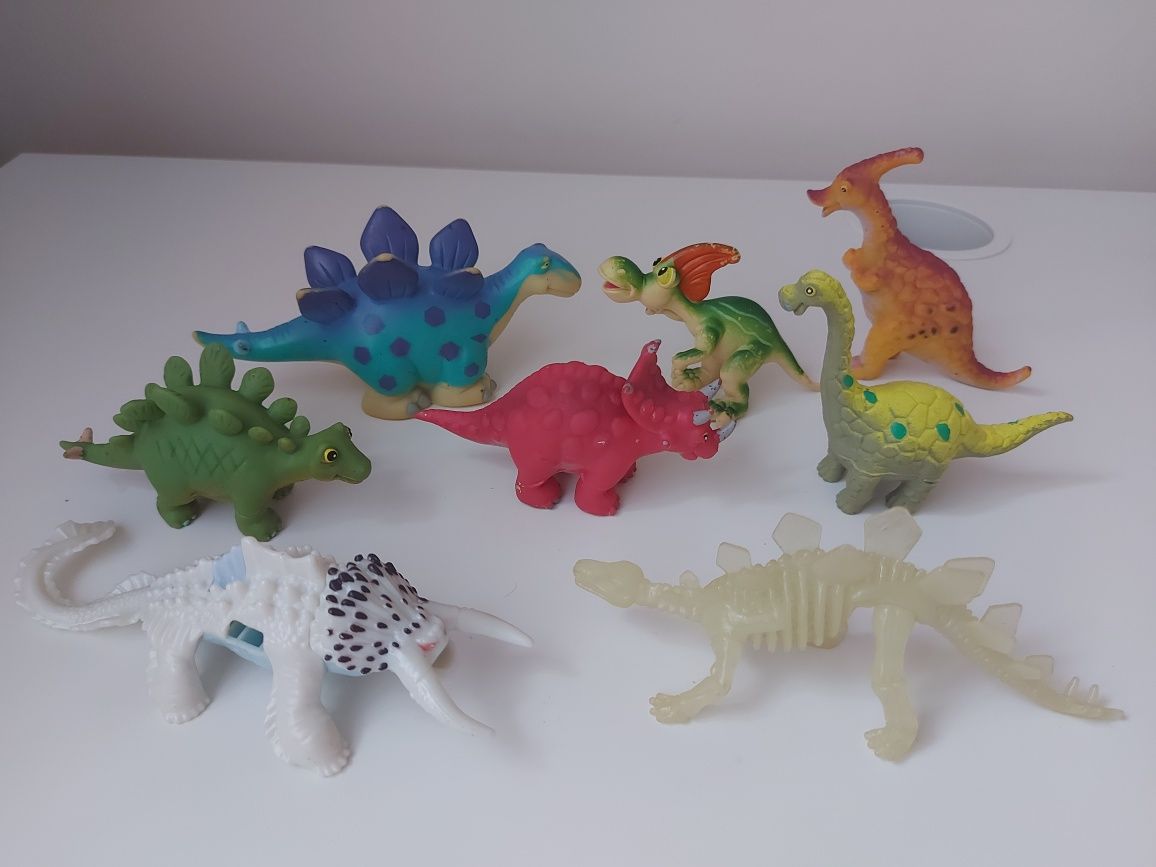 Dinozaury figurki zestaw 8 sztuk