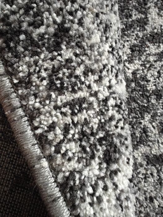 Килим ковер сірий абстракція 2.5м*3.0 м витебск чорно-білий