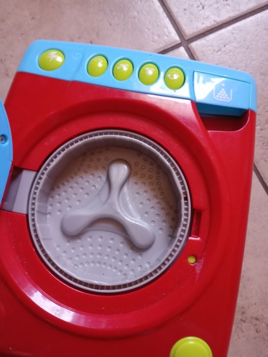 Smiki - Zabawkowa pralka i żelazko oraz deska