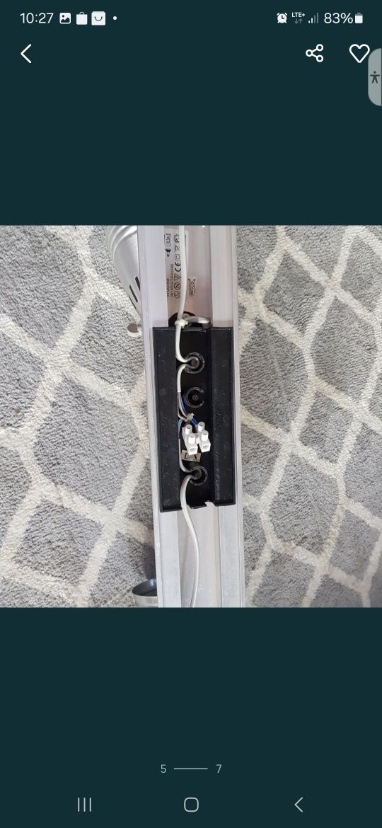 Lampa 3 punktowa aluminiowa na szynie marki Kramare