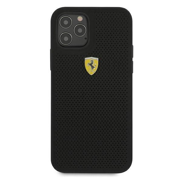 Etui Ferrari iPhone 12 Pro Max - Kolekcja On Track Perforated