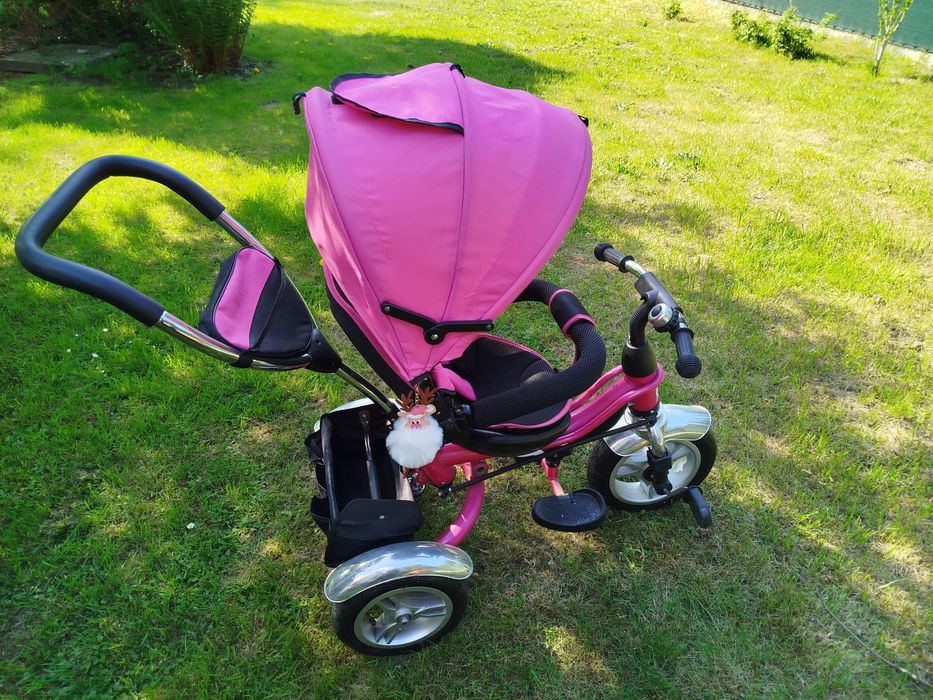 Rowerek trzy kołowy dla dziewczynki