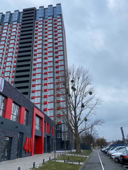 1кімн 37м2 зі спальнею у ЖК 4U з генератором, Академгородок, Святошино