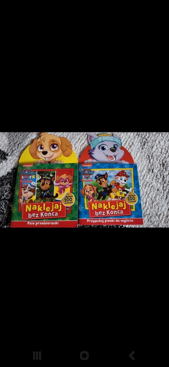 Paw patrol psi patrol naklejaj bez końca