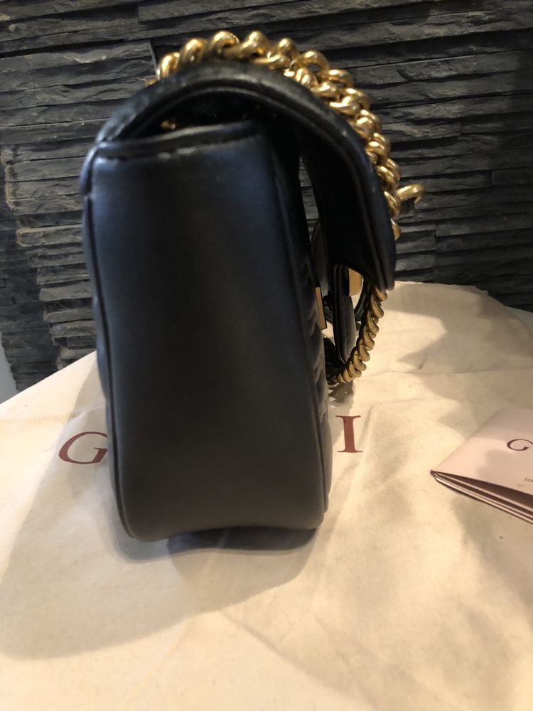 Gucci czarna torebka