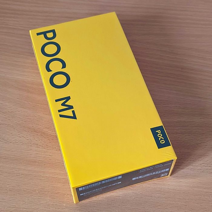 Xiaomi Poco M7 6/128GB Nowy, zafoliowany, gwarancja
