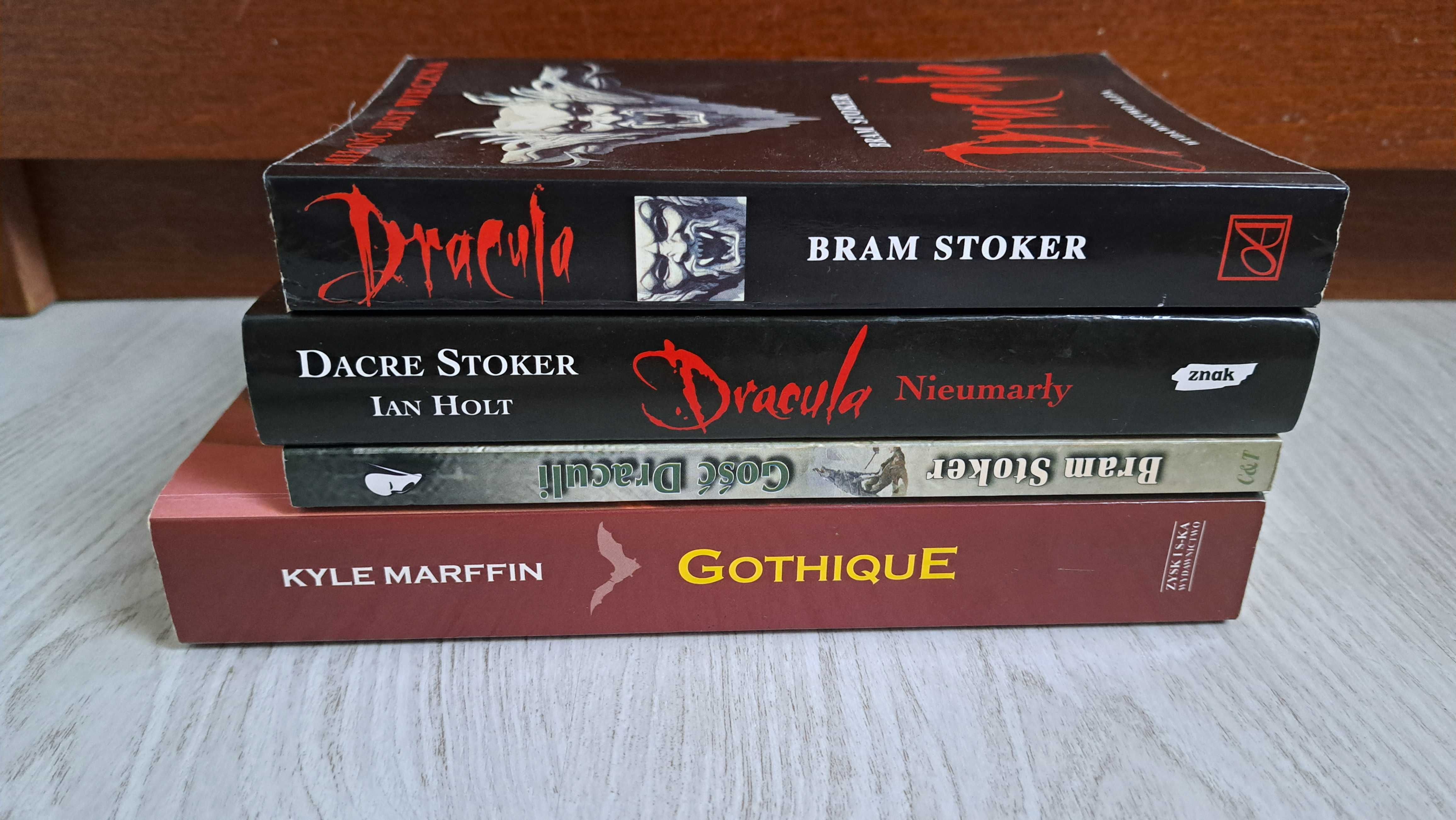 4x Marffin Gothique Bram Stoker Dracula Gość Dacre Stoker Nieumarły