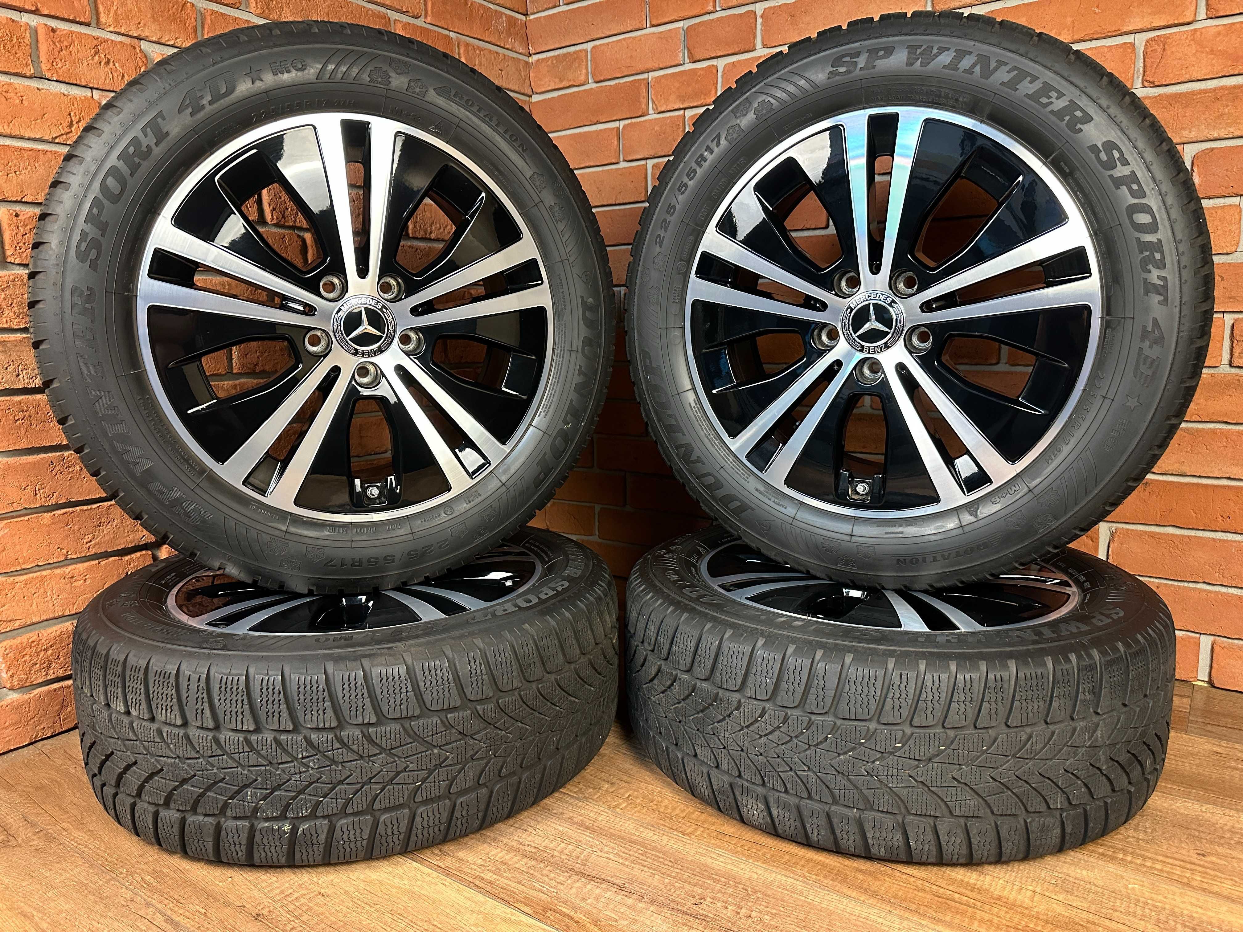 Koła Felgi 17 5x112 Mercedes E-Klasa W213 V-Klasa W447 Dunlop 2022