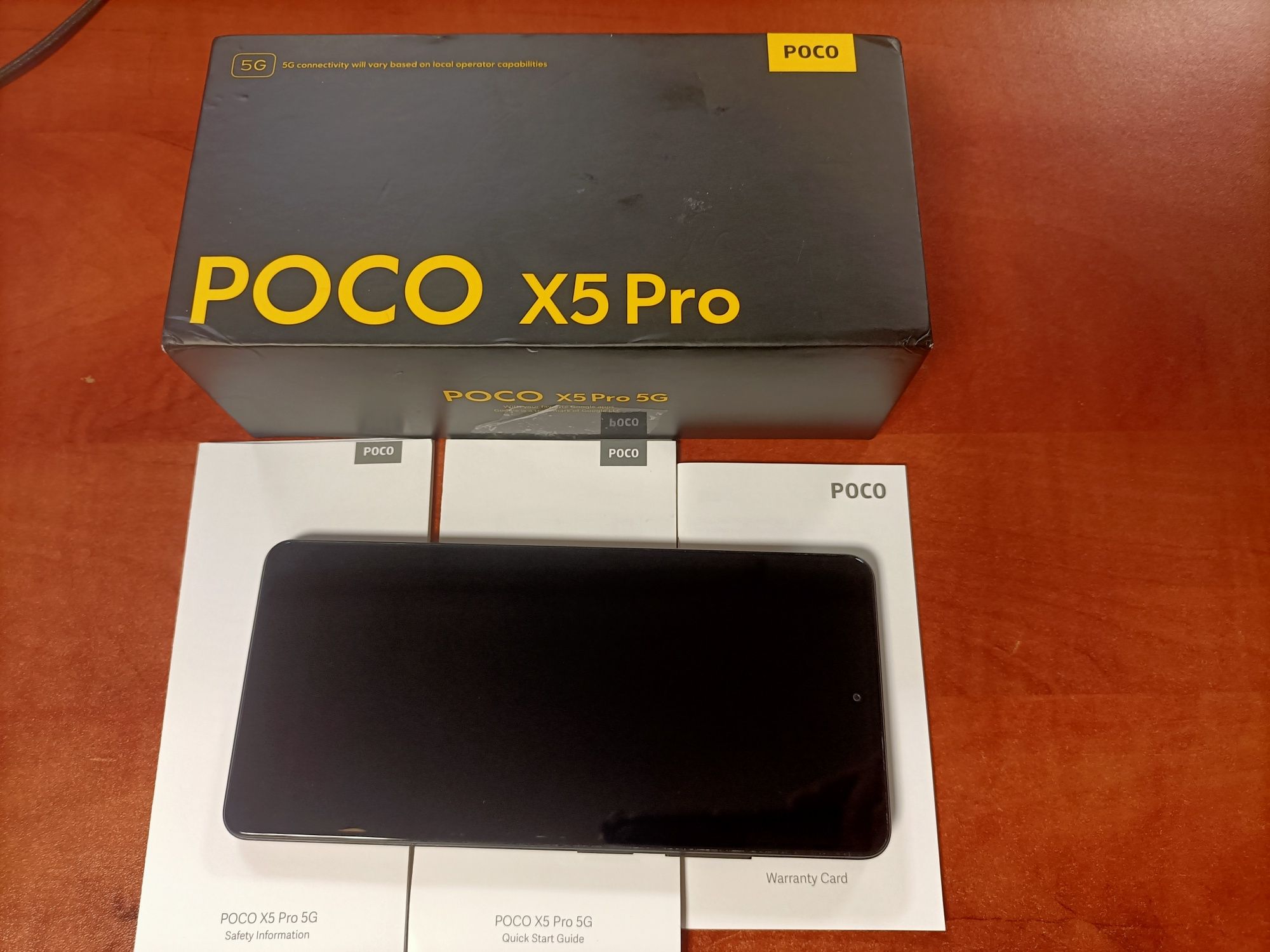 Xiaomi POCO X5 Pro 5G Telefon kom. 6,67" Smartfon 8/256GB aparat 108M