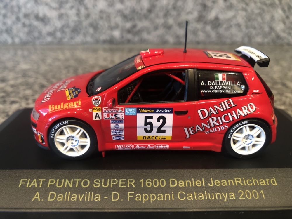 Fiat Punto SUPER 1600 Daniel JeanRichard / skala 1/43