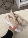 Sneakersy Puma pudrowy róż 35,5 22 cm