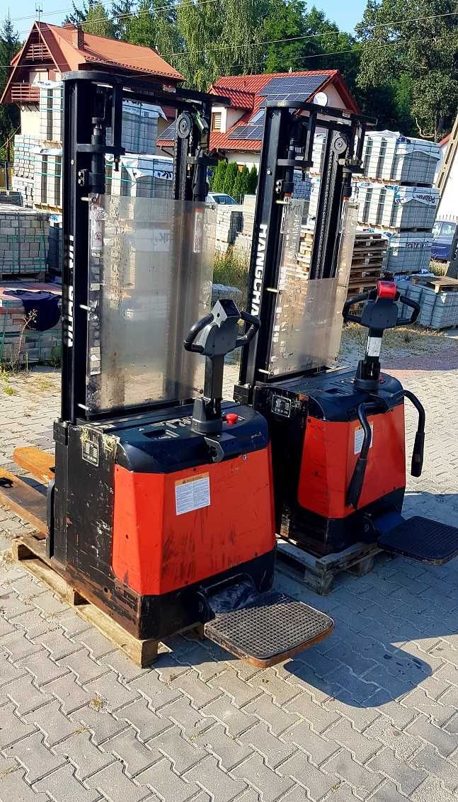 Paleciak elektryczny wózek widłowy HANGCHA CDD14-ES 12r 2 szt udź 1,4t