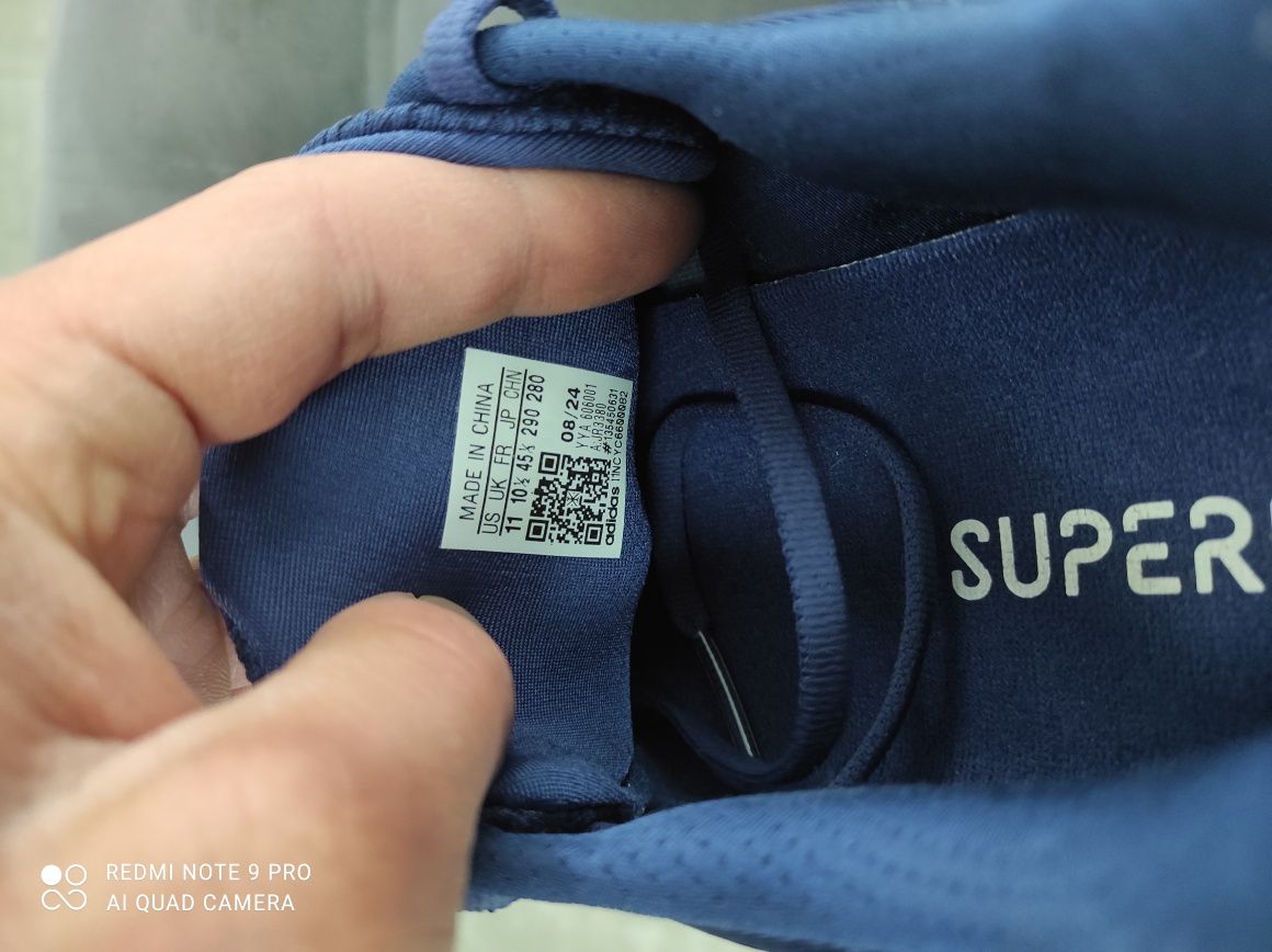 ОРИГІНАЛ 100% Кросівки Adidas Supernova Rise 2 M Navy Blue-Red Shoes45