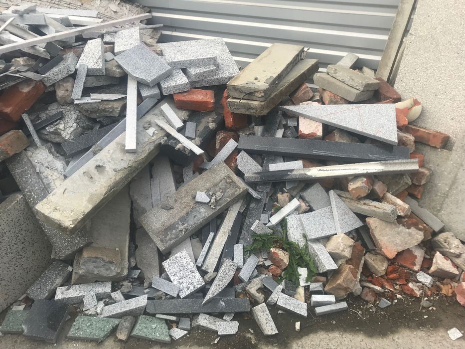 Odpady gruz, cegła, kamienie, granit, lastryko oddam za darmo Wrocław