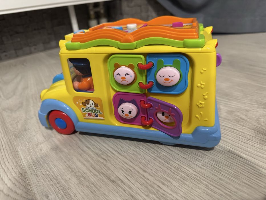 Музична іграшка Автобус шкільний Limo toy