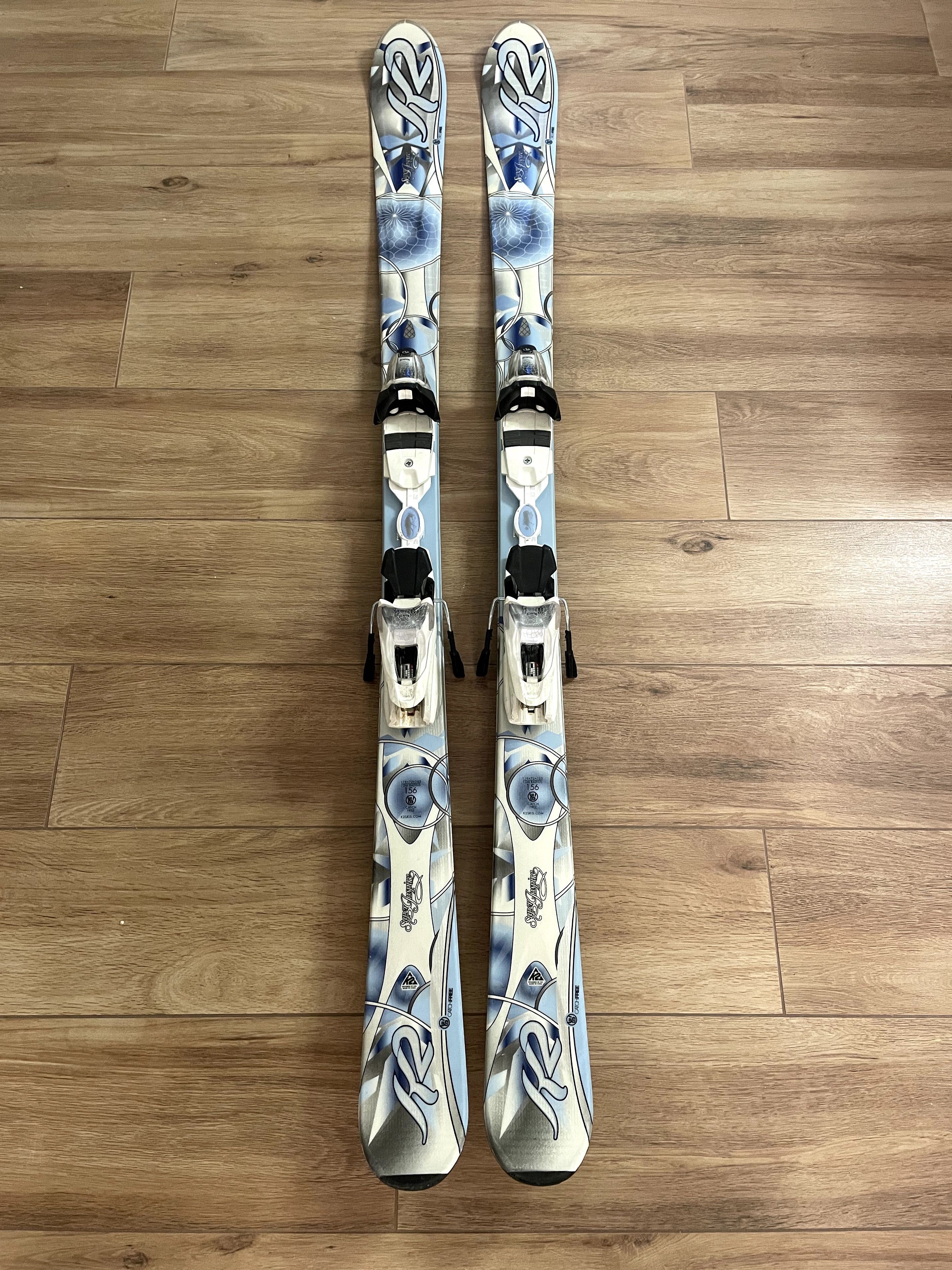 Sprzedam narty damskie K2 narty Super Inspire dł 156 cm