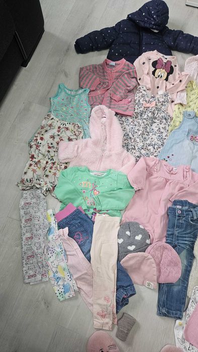 Paka ubranek 74/80/86/92 ponad 100szt stan idealny