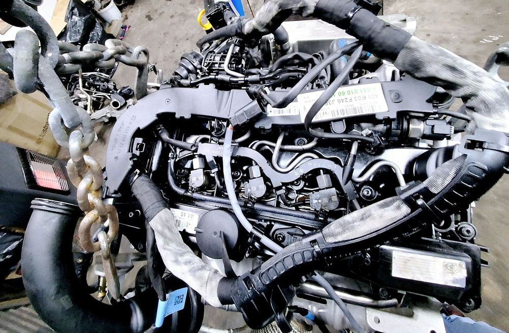 MERCEDES B-KLASA W246 A-KLASA W176 I INNE A6510106018 A651901 SILNIK KOMPLETNY B200 A200 CDI 136 KM PO MAŁYM PRZEBIEGU 55 TYS 2014 ROK