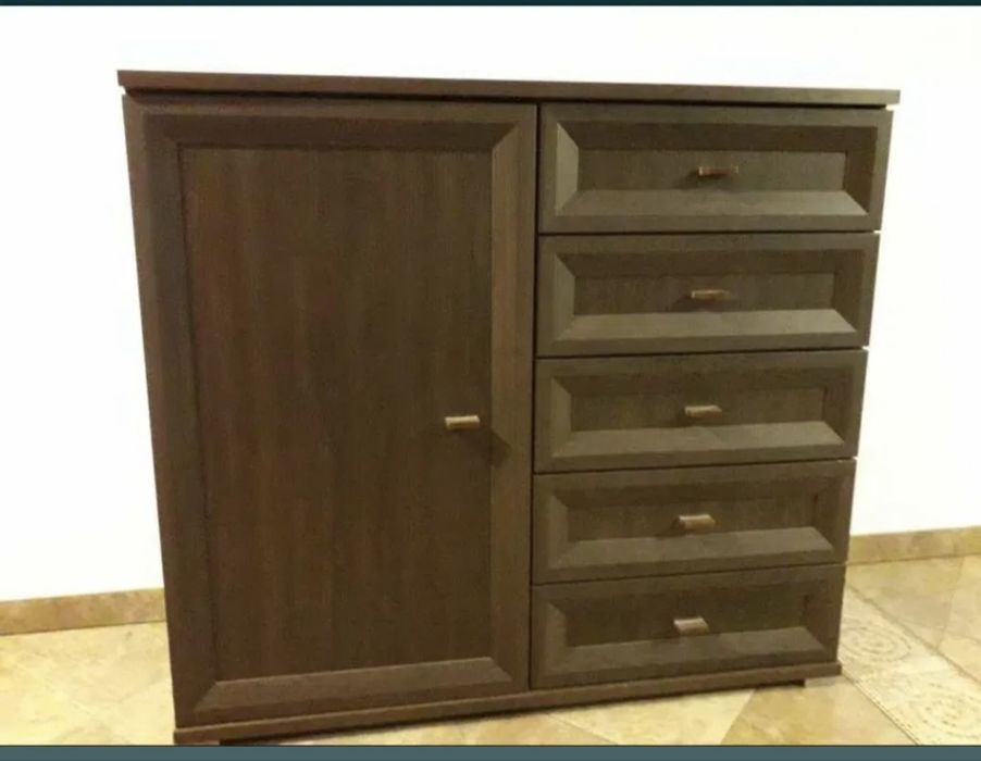 Fadome Premium meble VENGE salon komoda witryna szafa szuflady szafka