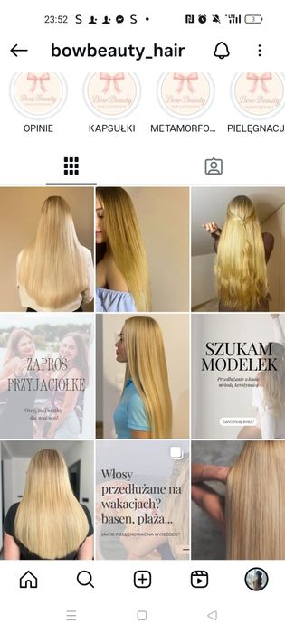 Przedłużanie włosów metodą keratynową