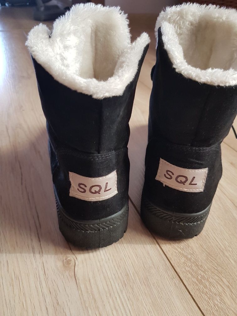 Zimowe buty dziewczęce SQL rozm 36