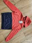 Nowa bluza dresowa z kapturem kangurka H&M roz.134