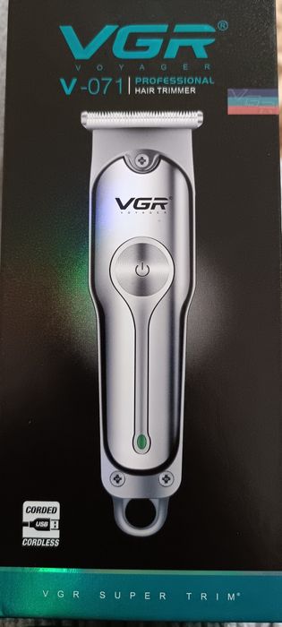 Машинка для стрижки волосся VGR V-071 акумуляторна