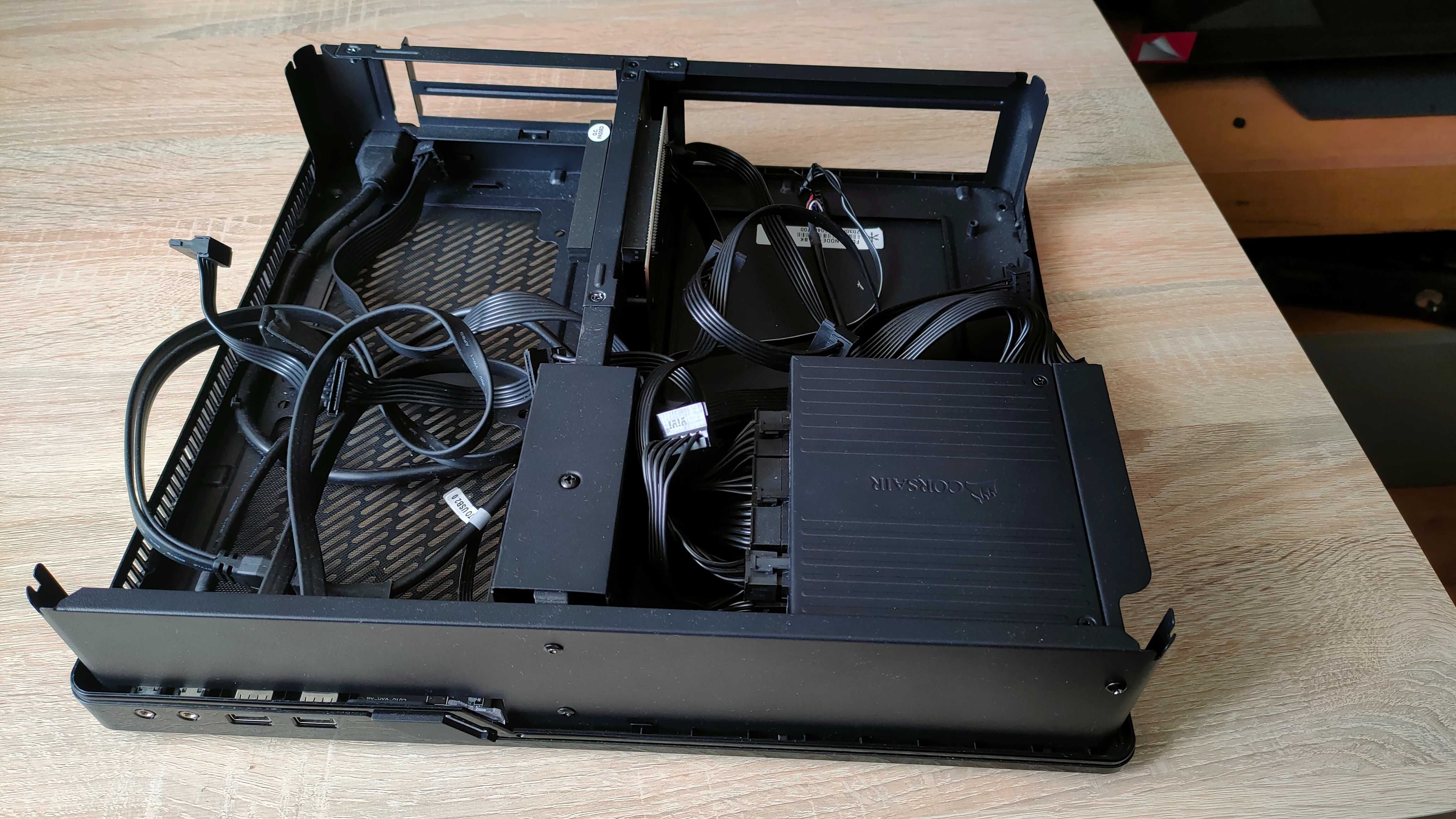 Obudowa ITX + Zasilacz corsair 450W