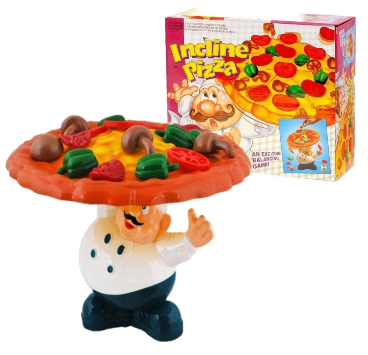 gra pizza rodzinna układanka zręcznościowa ułóż pizzę mistrz pizzy