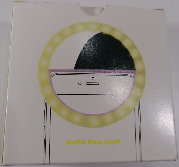 Anel de LUZ LED para telemóvel