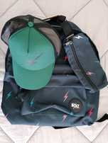 NOVA C/ ETIQUETA PACK Lightning Bolt Mochila  + Estojo + Chapéu (V)