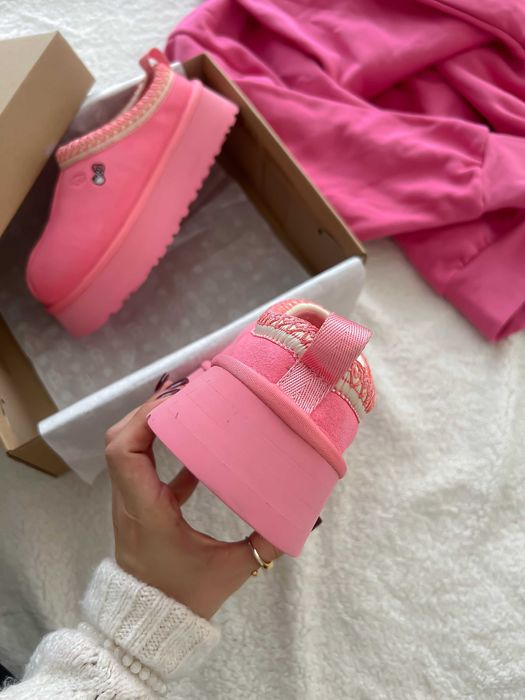 Жіночі зимові уггі UGG Tasman Platform Love Pink (рожеві) U7130