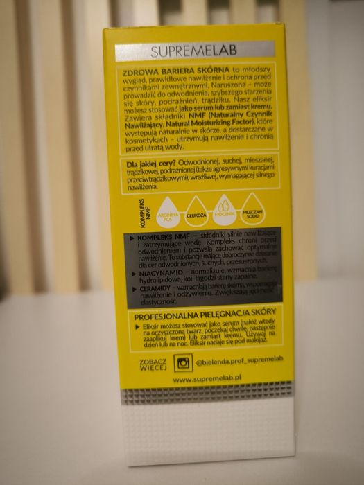 Bielenda Proffesional SupremeLab Barierowy Eliksir hydro- odżywczy