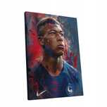 Portret Kyliana Mbappé na płótnie 60x80 cm - dekoracja do domu