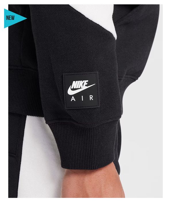 Підліткова толстовка Nike air flc po hoodie -po(HF8812-010)