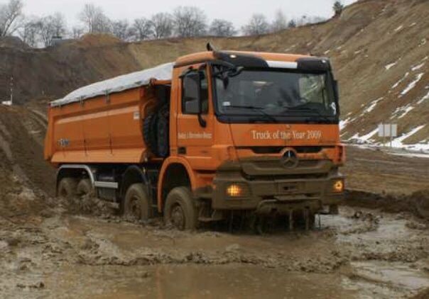 Wywrotka 4-oś Koparka Wyburzenia RozbiórkaDroga Humus Żwir Ziemia Gruz