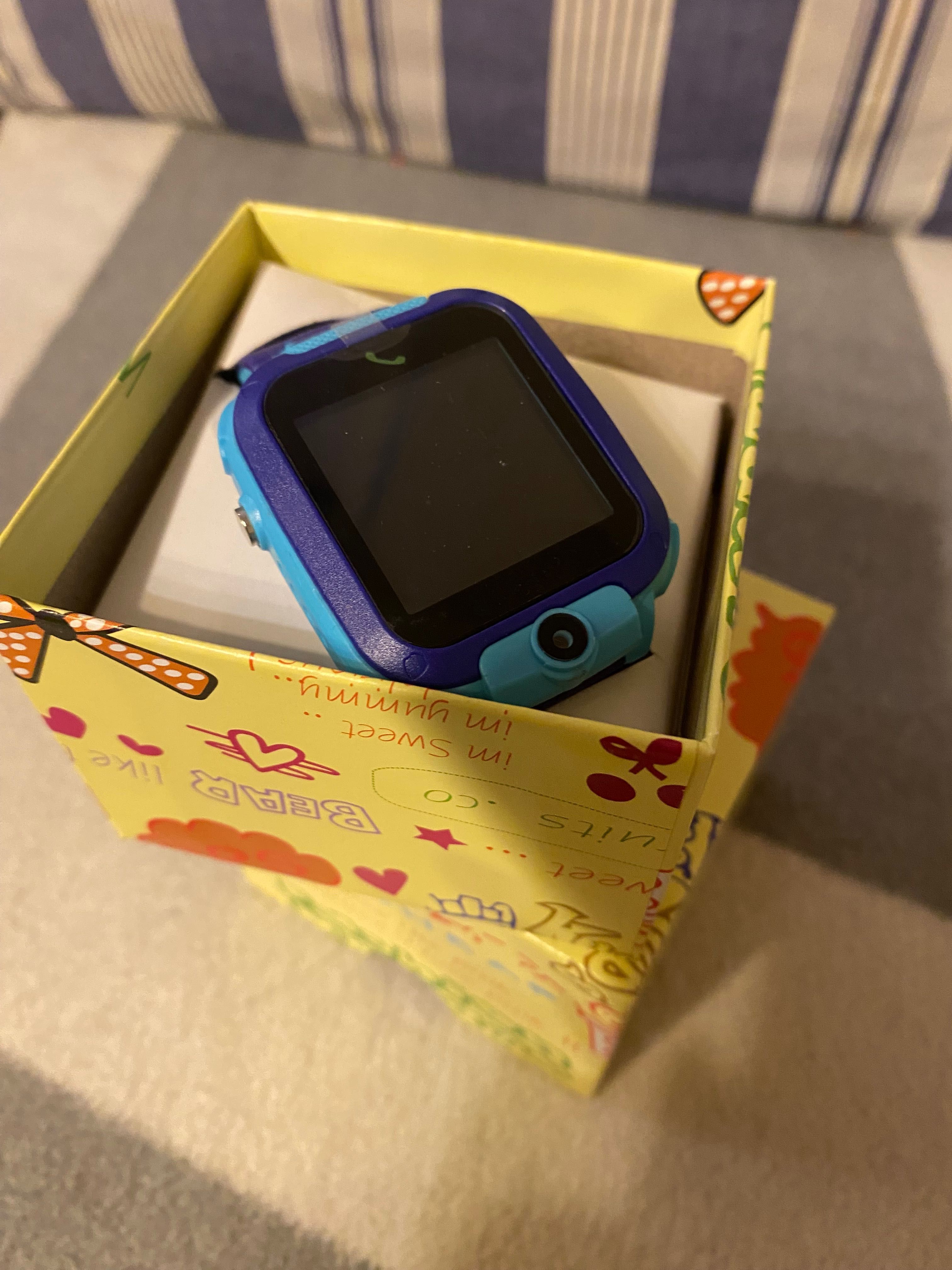Smartwatch for kids Q12 blue nowy