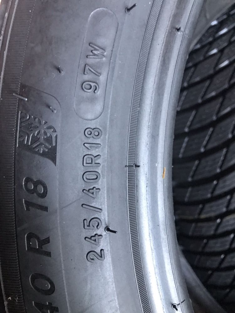 245/40/18+225/45/18 R18 Michelin Pilot Alpin 5 4шт зима