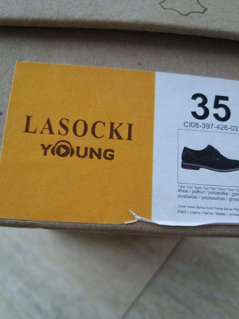 Buty komunijne LASOCKI rozm. 35