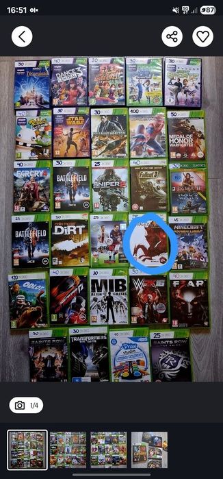 Ogłoszenie dedykowane dla Pana Szymona gry xbox360