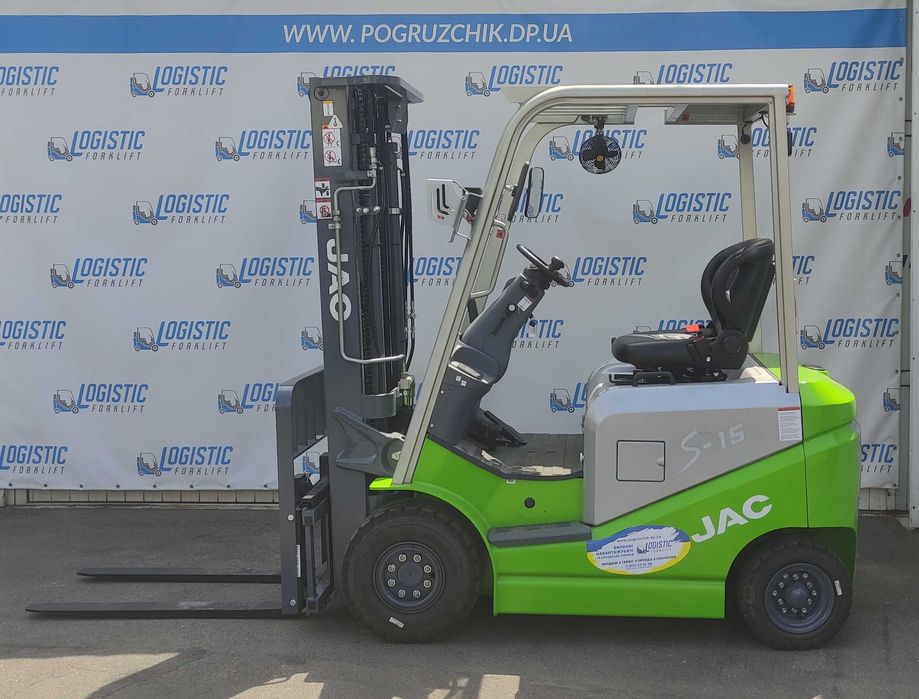 Електронавантажувачі JAC CPD15 ,  JAC CPD25 з зарядним пристроєм