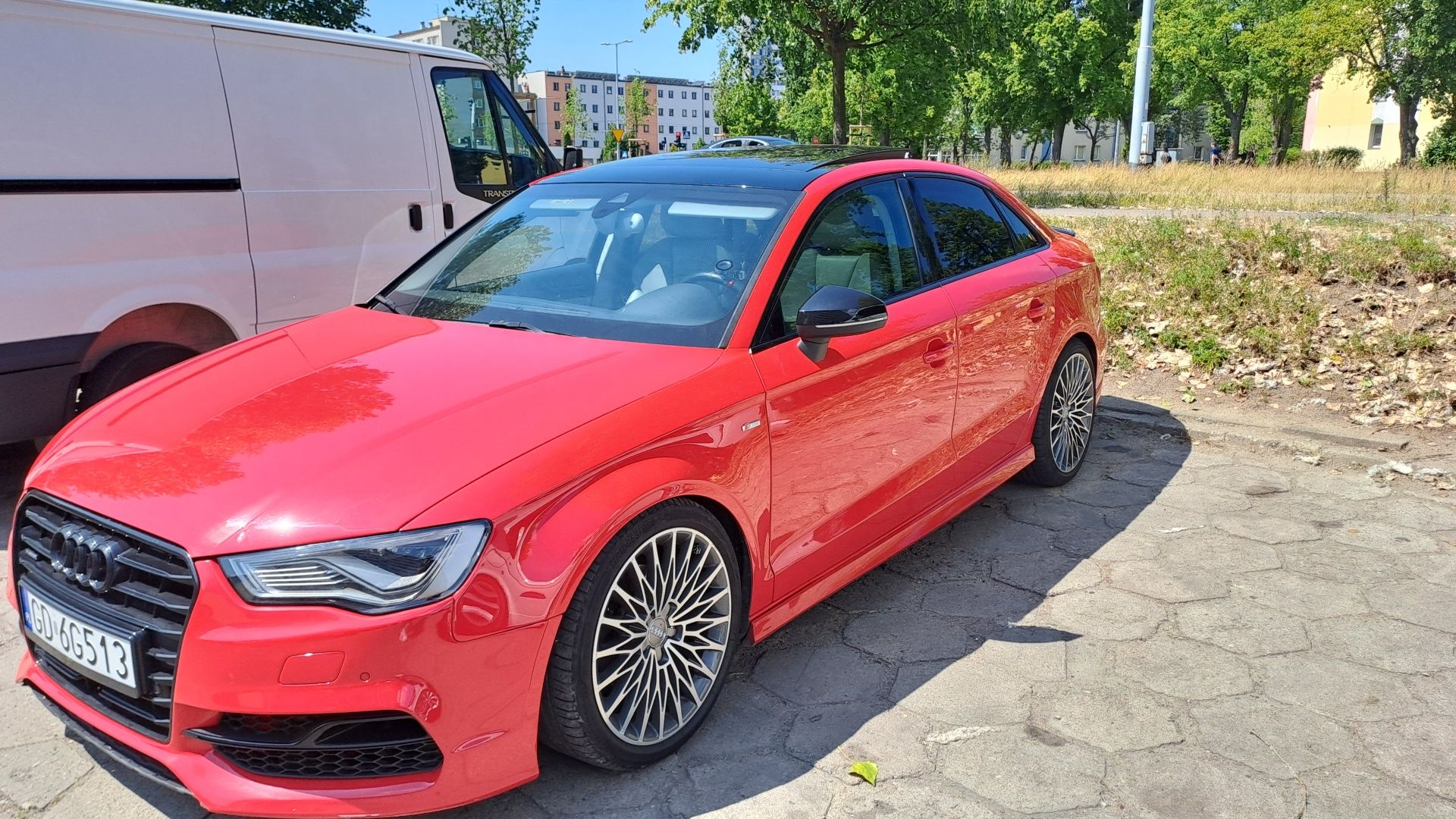 Alufelgi  audi a3 8v s line 5x112 18 cali opony zimowe