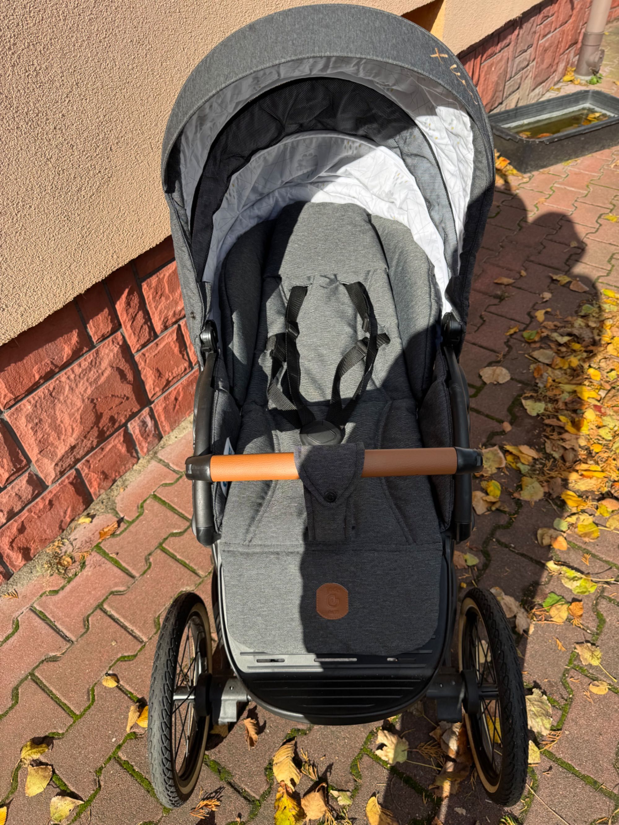 Jedo Bartatina wózek 2w1 koła pompowane 14”
